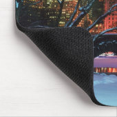 セントラル・パークのマウスパッドの雪場面 マウスパッド (コーナー)