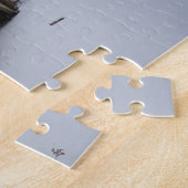 セントラル・パークの冬のパズル-弓橋 ジグソーパズル (側面)