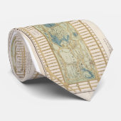 セントラル・パークの1875地図 ネクタイ (ロール)