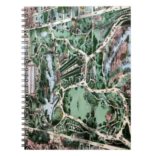 セントラル・パーク1860年 ノートブック (正面)