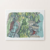 セントラル・パーク|ニューヨークシティ、NY ジグソーパズル (横)