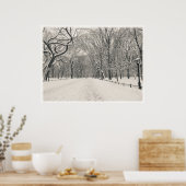 セントラル・パーク – 詩人の散歩 – ニューヨーク ポスター (キッチン)