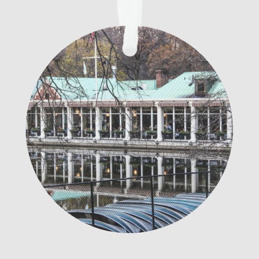 セントラル・パークLoebのレストランのボートハウス オーナメント (裏面)