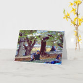 セントラル・パークManet カード (黄色い花)