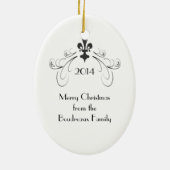 セントルイスのカテドラルのニュー・オーリンズのオーナメント セラミックオーナメント (裏面)