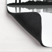 セントルイスのスカイラインのマウスパッド(b/w) マウスパッド (コーナー)