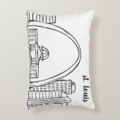 セントルイスのスカイライン アクセントクッション (正面(垂直))