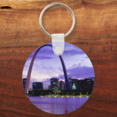 セントルイスのスカイライン キーホルダー (正面)
