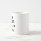 セントルイスのスポーツファンであること コーヒーマグカップ (中央)