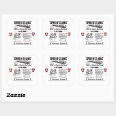 セントルイスのペンシルバニア鉄道精神 スクエアシール (シート)