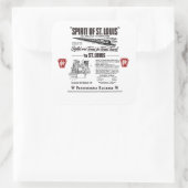 セントルイスのペンシルバニア鉄道精神 スクエアシール (バッグ)