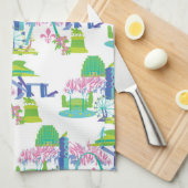 セントルイスのランドマークキッチンハンドタオル キッチンタオル (四つ折り)