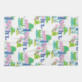 セントルイスのランドマークキッチンハンドタオル キッチンタオル (横)