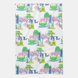 セントルイスのランドマークキッチンハンドタオル キッチンタオル