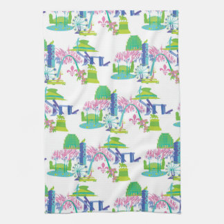 セントルイスのランドマークキッチンハンドタオル キッチンタオル