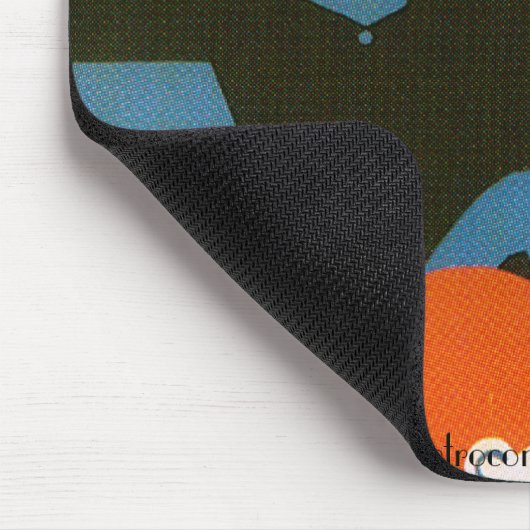 セントルイスのヴィンテージポスター詳細の私に会って下さい マウスパッド (コーナー)