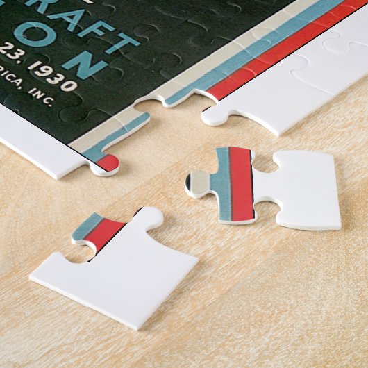 セントルイスのヴィンテージ旅行ポスターアートワークの私に会って下さい ジグソーパズル (側面)