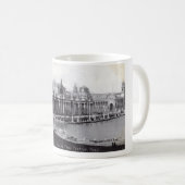 セントルイスの万国博覧会の1904年のヴィンテージ コーヒーマグカップ (正面右)