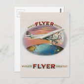 セントルイスの世界で最も偉大なフライヤーヴィンテージの精神 ポストカード (正面/裏面)