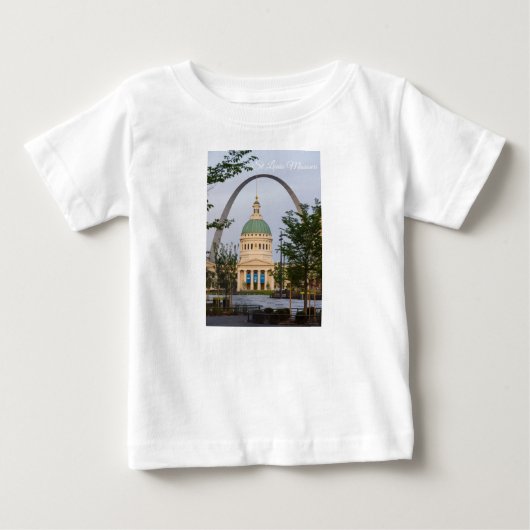 セントルイスの歴史 ベビーTシャツ (正面)
