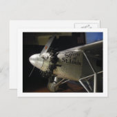 セントルイスの精神 ポストカード (正面/裏面)