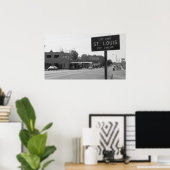 セントルイスの自然橋の道路の制限 ポスター (ホームオフィス)