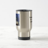 セントルイスの誰かは私をタンブラー愛します トラベルマグ (中央)