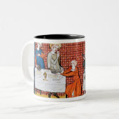 セントルイスの食べ物を与える、「生命および奇跡St. ツートーンマグカップ (正面左)