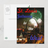 セントルイスのMOの郵便はがき ポストカード (正面/裏面)
