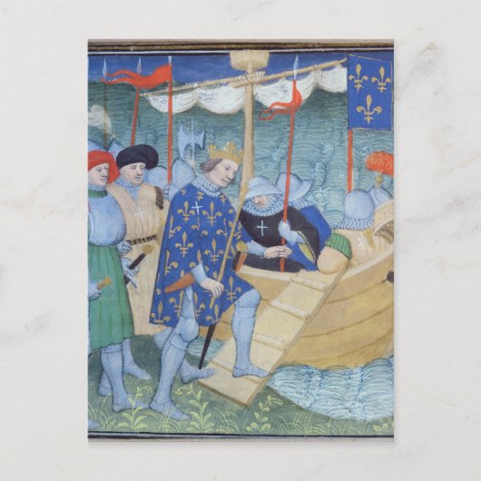 セントルイスは十字軍に乗り出した ポストカード (正面)