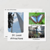 セントルイスを訪れる。 ポストカード (正面/裏面)