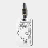 セントルイスカイラインラゲージタグ ラゲッジタグ (正面縦)