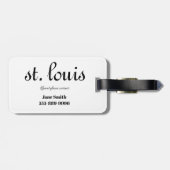 セントルイスカイラインラゲージタグ ラゲッジタグ (裏面横)