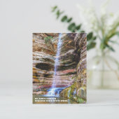 セントルイスキャニオンスターベッドロック州パーク ポストカード (スタンド正面)