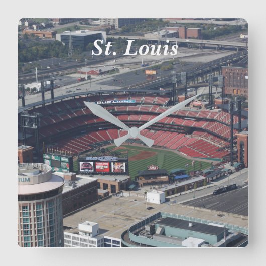 セントルイスクロック スクエア壁時計 (正面)