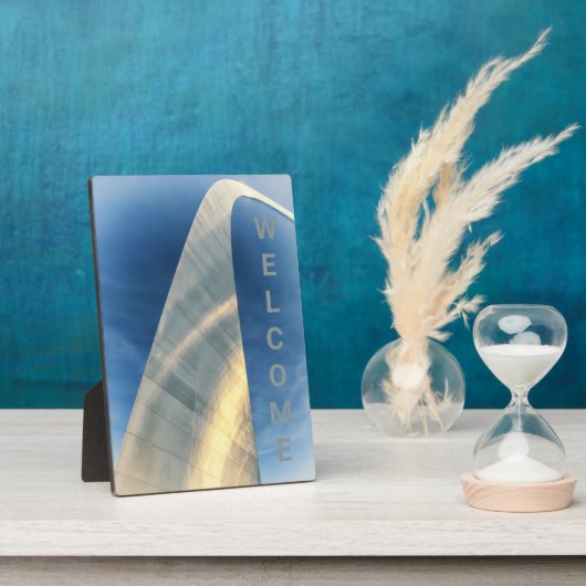 セントルイスゲートウェイアーチウェルカム フォトプラーク (側面)