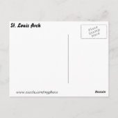 セントルイスゲートウェイアーチ ポストカード (裏面)