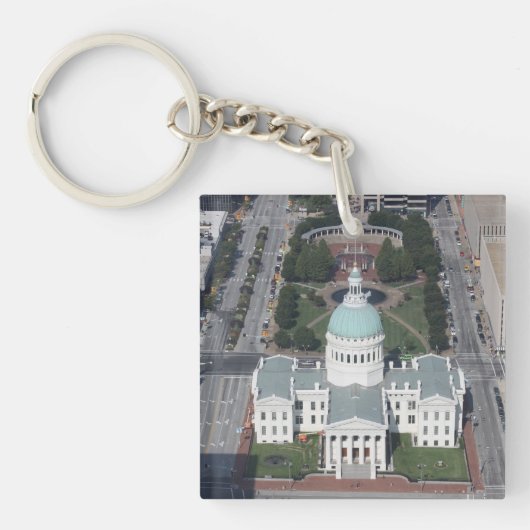 セントルイスコートハウスキーチェーン キーホルダー (正面)