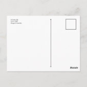 セントルイスサンセット ポストカード (裏面)