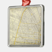 セントルイスシティ地図 メタルオーナメント (左)