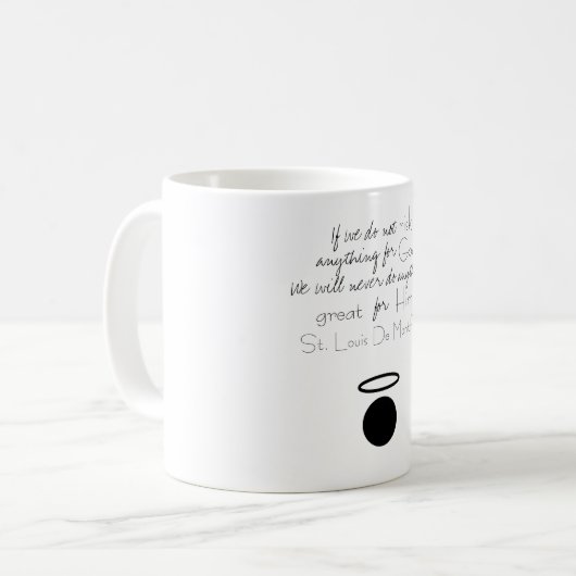 セントルイスデモンフォート引用文ムグ コーヒーマグカップ (正面左)