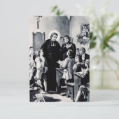 セントルイスドモンフォートフランスの司祭 サンキューカード (スタンド正面)