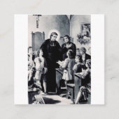 セントルイスドモンフォートフランスの司祭 スクエア名刺 (正面)