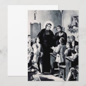 セントルイスドモンフォートフランスの司祭 招待状 (正面/裏面)