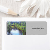 セントルイスフォレストパークの美しい景色 ラベル (インサイチュ)