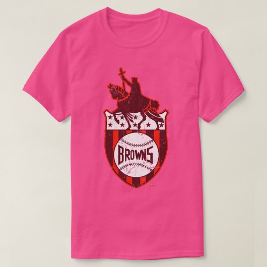 セントルイスブラウンズ Tシャツ (デザイン正面)