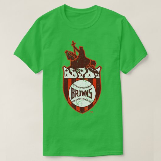 セントルイスブラウンズ Tシャツ (デザイン正面)