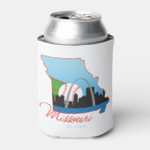 セントルイスミズーリ 缶クーラー (缶正面)