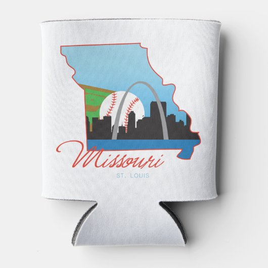 セントルイスミズーリ 缶クーラー (正面)