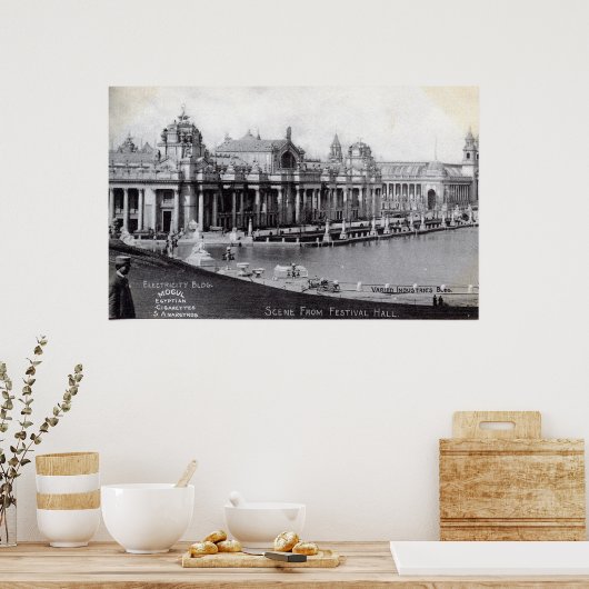 セントルイスワールドズフェア1904ヴィンテージ ポスター (キッチン)